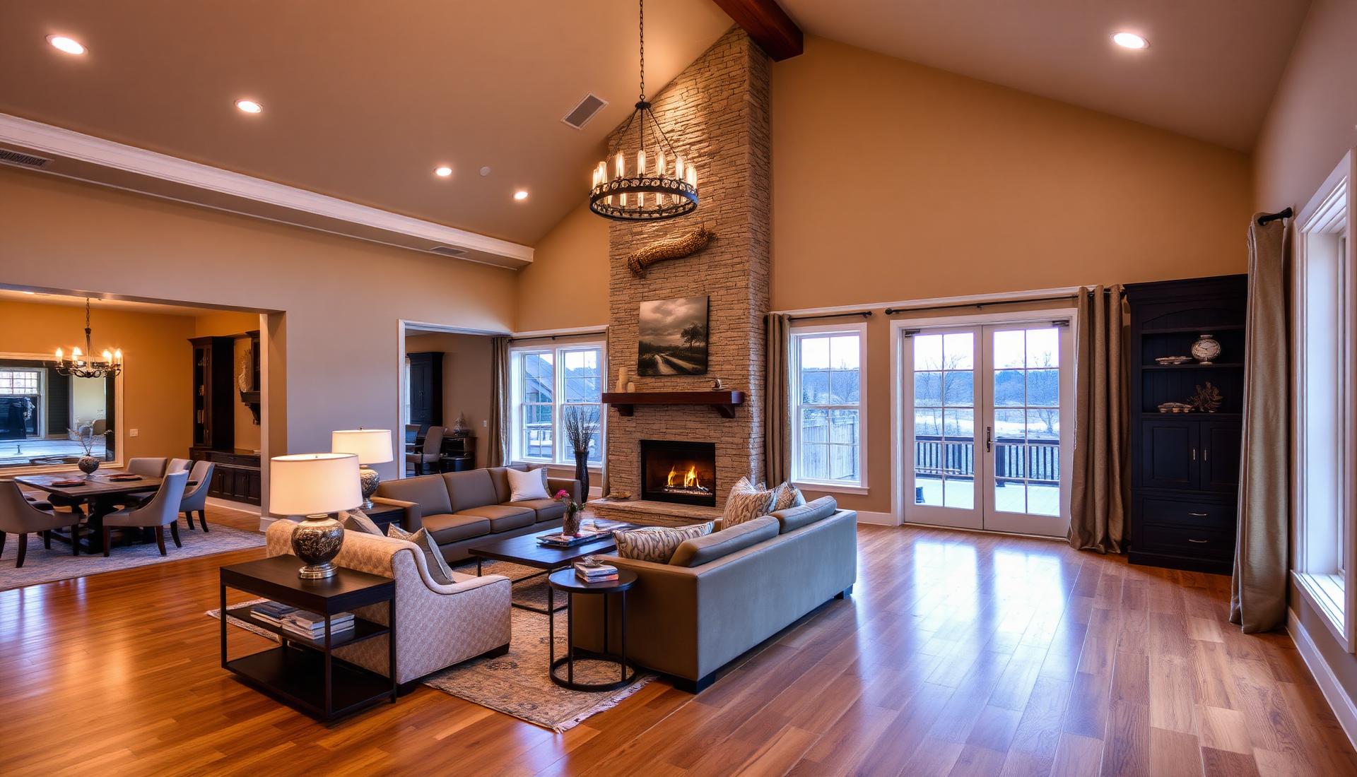 Interior of a Hills View home